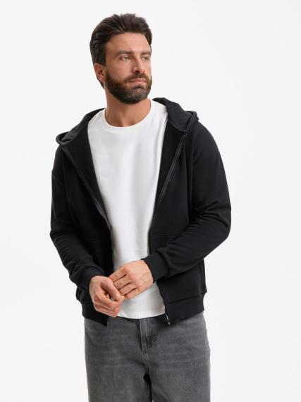 Толстовка унисекс оверсайз Sartoro, черная, размер XS/S