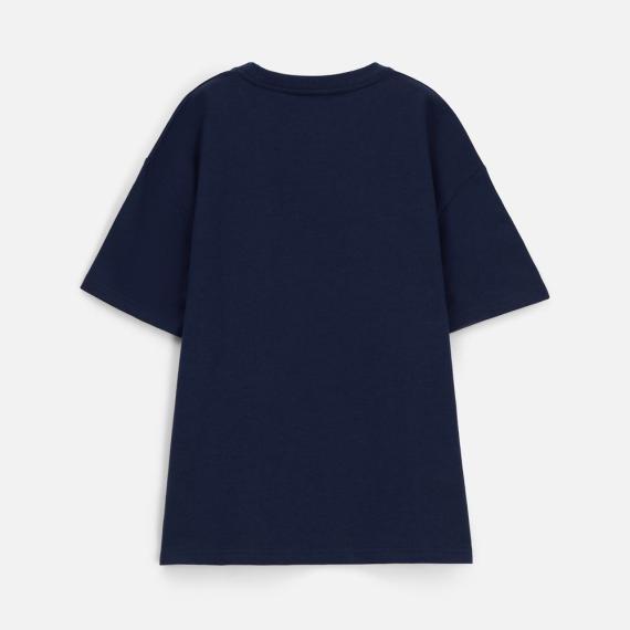 Футболка унисекс Durington, темно-синяя, размер M/L