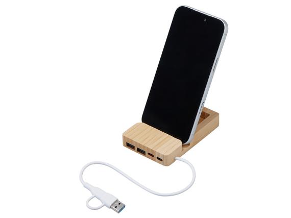 USB-хаб «Memo», 2*USB, 2*Type C