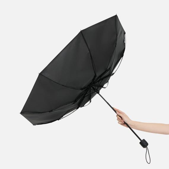 Зонт складной Basic, ver.2, черный
