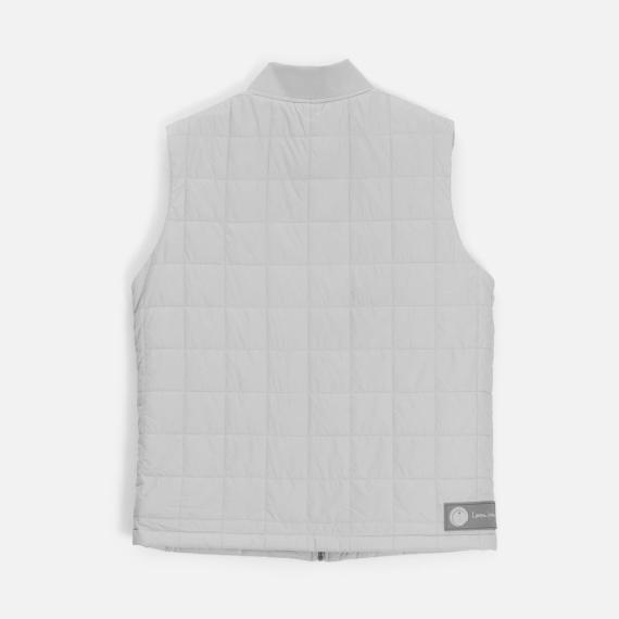 Жилет унисекс Warmbridge, светло-серый, размер S