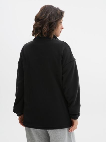 Куртка флисовая унисекс Nebo, черная, размер L