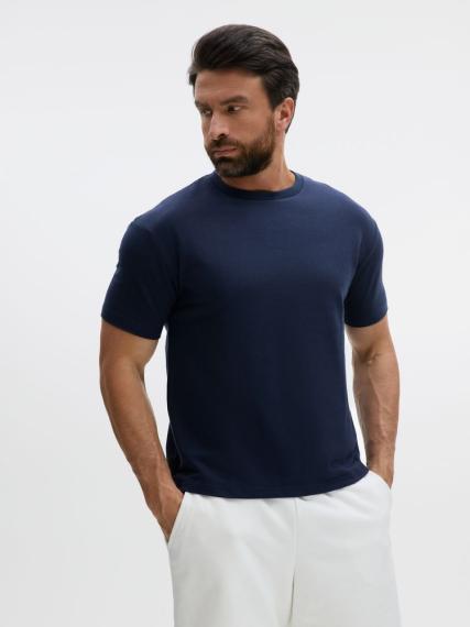 Футболка унисекс Durington, темно-синяя, размер XS/S