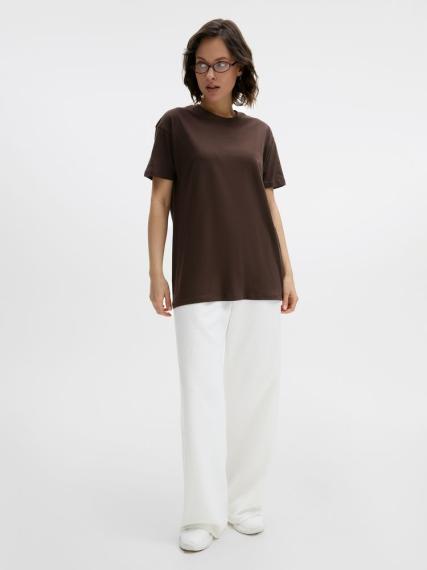 Футболка Regent 150 темно-коричневая (шоколад), размер L