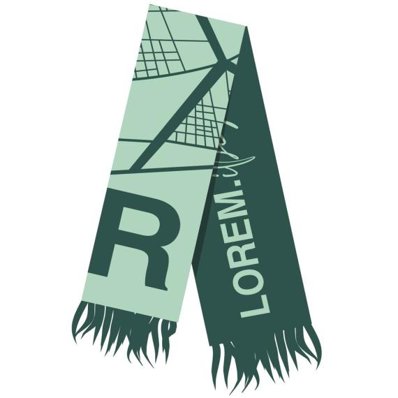 Шарф на заказ Tricksy Classic, M, акрил