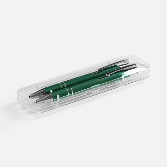 Набор из 2 ручек Keskus Soft Touch, зеленый