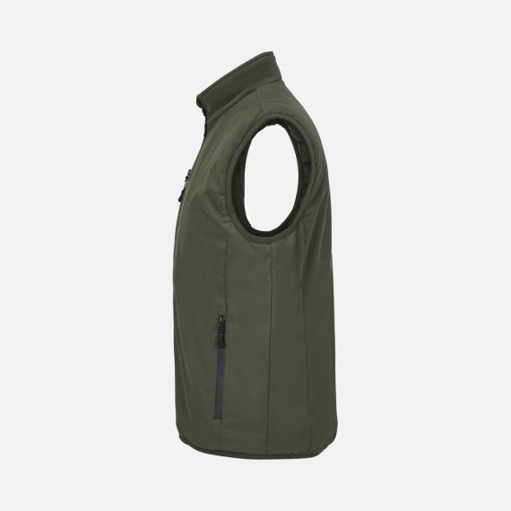 Жилет софтшелл унисекс Falcon BW, темный хаки, размер XXL