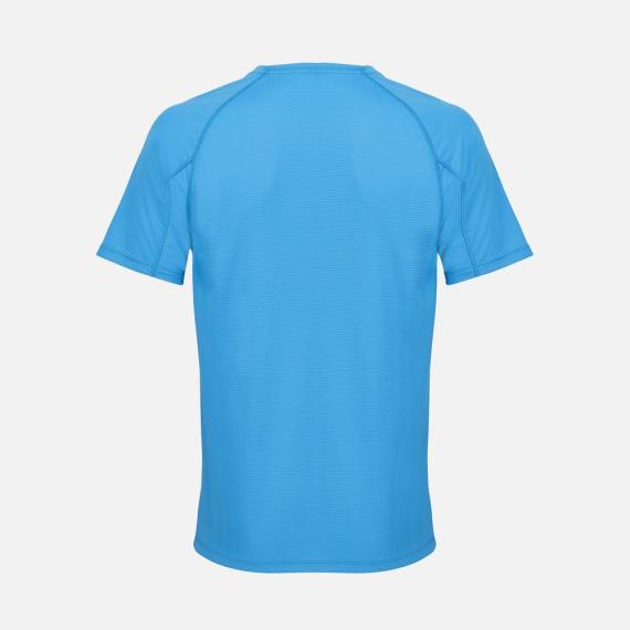 Футболка спортивная унисекс Vortex, ярко-бирюзовая, размер M