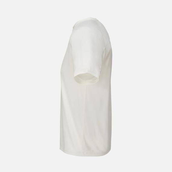 Футболка спортивная унисекс Vortex, молочно-белая, размер S