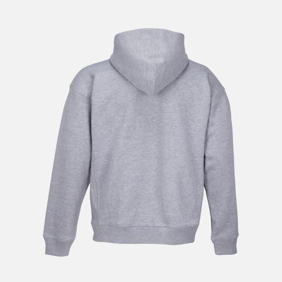Толстовка унисекс на молнии Jelo, серый меланж, размер XXL