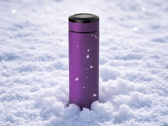 Вакуумный термос "Vacuum Flask C1", soft touch, 420мл