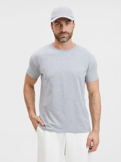 Футболка T-Bolka 160, серый меланж, размер L