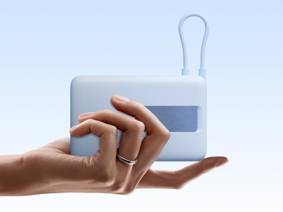 Внешний аккумулятор Xiaomi Magnetic Power Bank with Built-in Stand, 10000 мАч