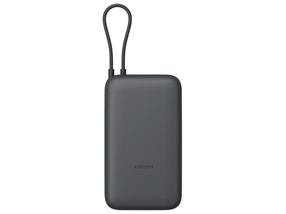 Внешний аккумулятор с встроенным кабелем Xiaomi Power Bank (Integrated Cable), 20000 мАч
