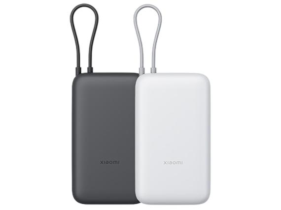 Внешний аккумулятор с встроенным кабелем Xiaomi Power Bank (Integrated Cable), 20000 мАч