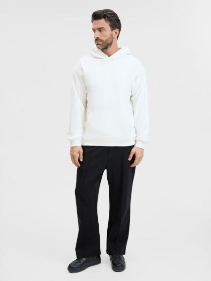 Худи унисекс оверсайз Songo, молочно-белое, размер M/L