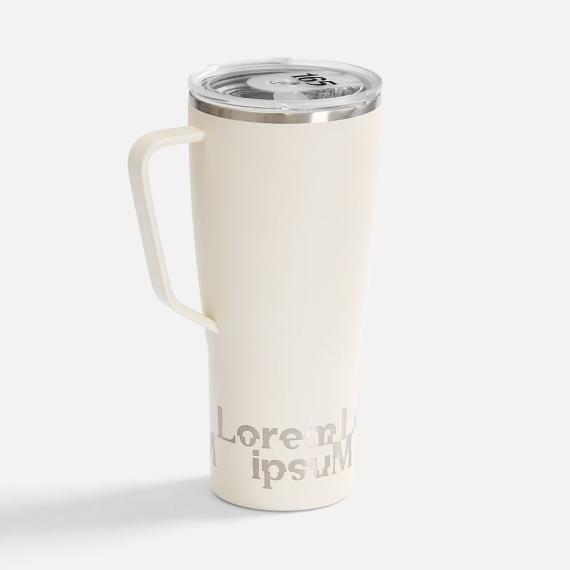 Термостакан Kasumigaoka, белый (молочный)