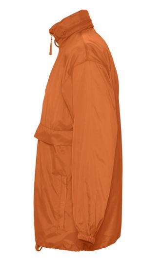 Ветровка из нейлона Surf 210 оранжевая, размер XL