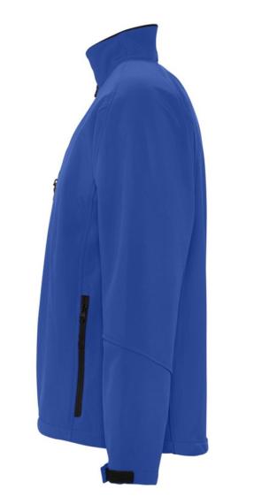Куртка мужская на молнии Relax 340 ярко-синяя, размер S