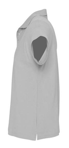 Рубашка поло мужская Summer 170 серый меланж, размер L