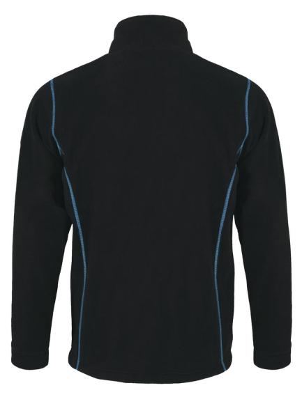 Куртка мужская Nova Men 200, черная с ярко-голубым, размер XXL