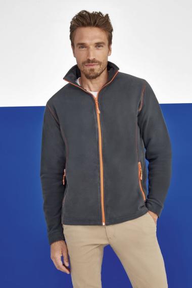Куртка мужская Nova Men 200, темно-серая с оранжевым, размер L