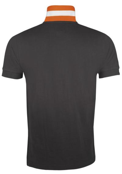 Рубашка поло мужская Patriot 200, темно-серая, размер L