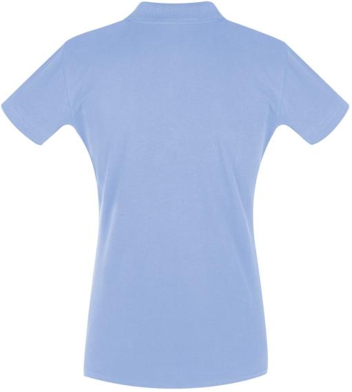 Рубашка поло женская Perfect Women 180 голубая, размер L