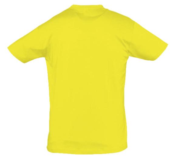 Футболка Regent 150 желтая (лимонная), размер S