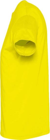 Футболка Regent 150 желтая (лимонная), размер M