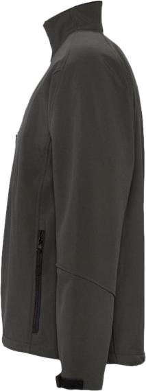 Куртка мужская на молнии Relax 340 темно-серая, размер XL