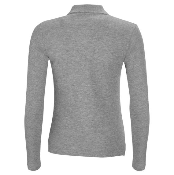Рубашка поло женская Podium серый меланж, размер XL