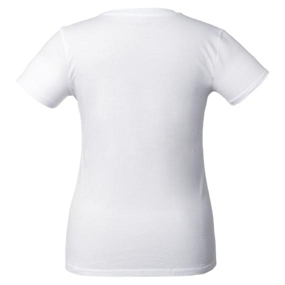 Футболка женская T-bolka Lady белая, размер XL
