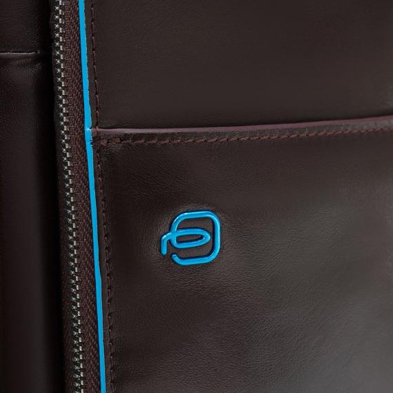 Сумка мужская для ноутбука Piquadro Blue Square, коричневая